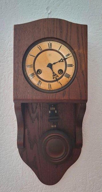 Regulateur wandklok - Junghans - Art Deco - Eik - 1920-1930