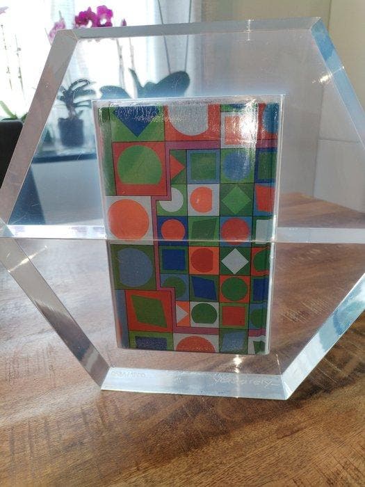 Victor Vasarely (1906-1997) - Hexagone, Antiek en Kunst, Kunst | Designobjecten