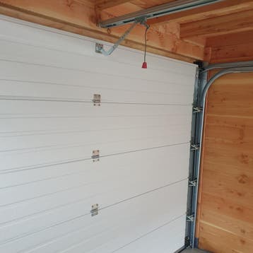 Sectionaal garagedeur verkrijgbaar in verschillende formaten, Ophalen of Verzenden, Nieuw, Metaal, Garagedeur