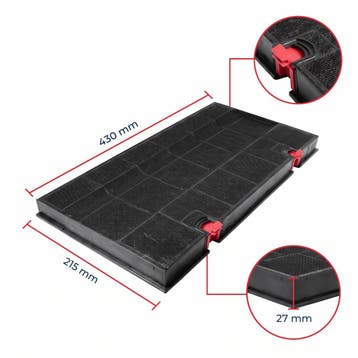 Ikea Koolstoffilter FAT150 / CHF150/1, Verzenden