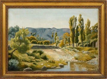 Serafín Avendaño Martínez (1838-1916) - Paesaggio montano