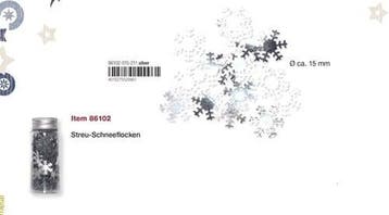 Confetti strooisneeuwsterren 17 gram