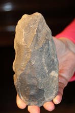 Paleolithisch Steengoed Hâchereau - 153 mm (Zonder