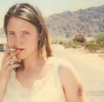 Stefanie Schneider - Kirsten smokes (29 Palms, CA)
