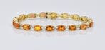 Bracelet - 18 carats Or blanc - 18.10ct. tw. Saphir -