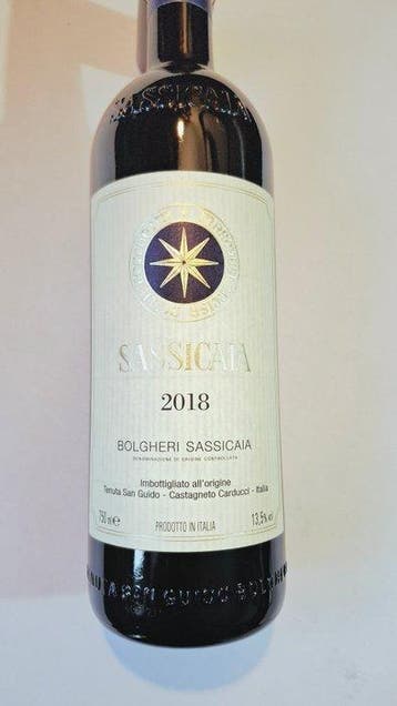 2018 Tenuta San Guido, Sassicaia - Super Tuscans - 1, Verzamelen, Nieuw