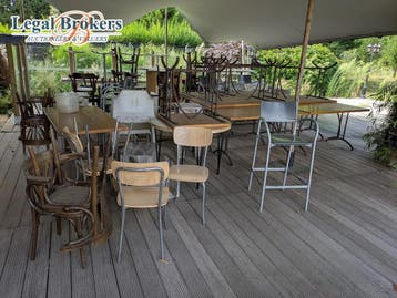 Lot tafels en stoelen(MARGE), Ophalen of Verzenden, Zo goed als nieuw