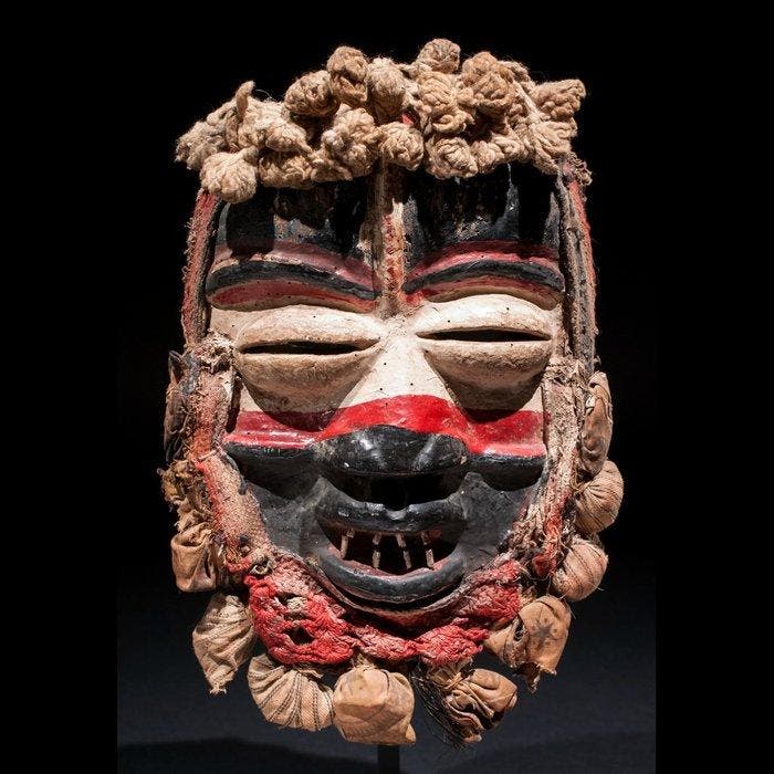 Oud masker - Guéré Wé - Ivoorkust, Antiquités & Art, Art | Art non-occidental