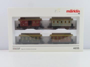 Märklin H0 - 4035 - Modeltrein personenwagonset (1) -