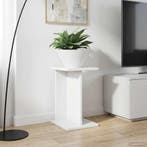 vidaXL Plantenstand 2 pcs Wit 25 x 25,5 x 40,5 cm, Verzenden, Nieuw