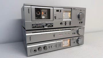 Akai - amplificateur AM-U11 - tuner AT-K11 - lecteur