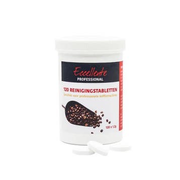 ECCELLENTE Professional Reinigingstabletten 120x 1,2gram, Verzenden, Nieuw