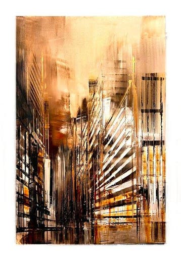 Prettau - Urban fabric - sepiagold (V)