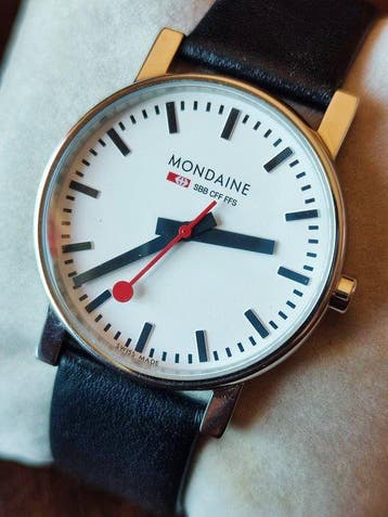 Mondaine - Official Swiss Railways Watch NOS - Sans prix de, Nieuw