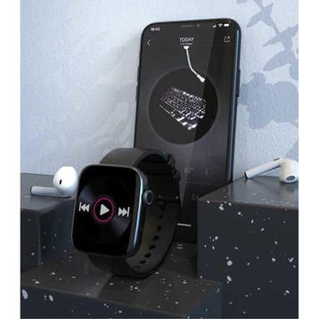 1.8 Smartwatch - Silicoon Bandje Fitness Sport Activity, Verzenden, Nieuw, Sanlepus