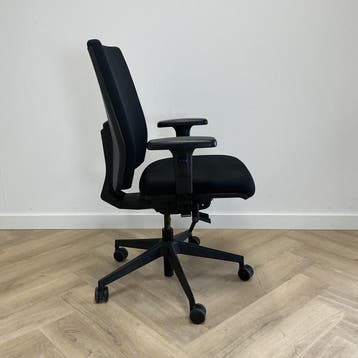 Viasit ergonomische bureaustoel ,  zwart, Ergonomisch, Gebruikt, Zwart, Bureaustoel