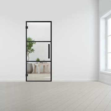 Steel look pendeldeur zonder kozijn, Doe-het-zelf en Bouw, Verzenden, Nieuw