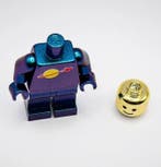 Lego Minifiguur - Classic Space - Lego Chrome Iridescent, Nieuw