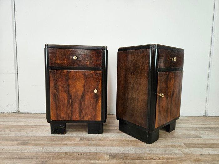 Nachtkastje (2) - Set van twee nachtkastjes in Art, Antiek en Kunst, Kunst | Designobjecten