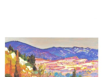 Peter Deluca (1941-2012) - Le Mas au Baux de Provence