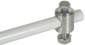 Dehn Klembout D 16mm Stst Met Schroefmoer En Sluitring -, Doe-het-zelf en Bouw, Elektriciteit en Kabels, Verzenden, Nieuw