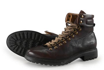 Stefano Lauran Veterboots in maat 43 Bruin, Kleding | Heren, Schoenen, Bruin, Boots, Zo goed als nieuw, Stefano Lauran