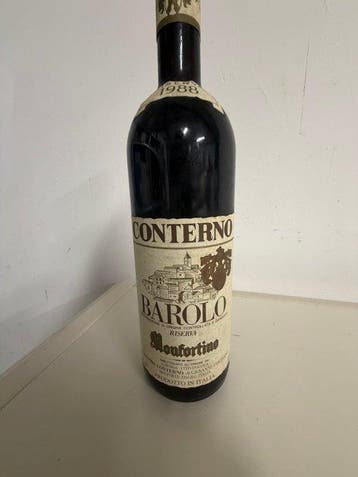 1988 Conterno Monfortino - Barolo Riserva - Bouteille (0,75