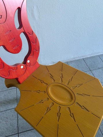 Alessandro Mendini - Stoel - Hout - De museumstoel