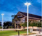 ACTIE  LED solar lantaarnpaal armatuur + zonnepaneel + afsta, Verzenden