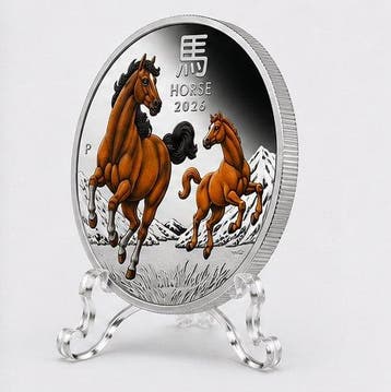 Australië. 1 Dollar 2026 – Lunar Series III: Year of the