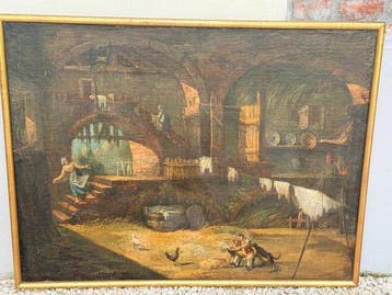 Antonio Diziani (1737-1797), Toegeschreven aan - Scena
