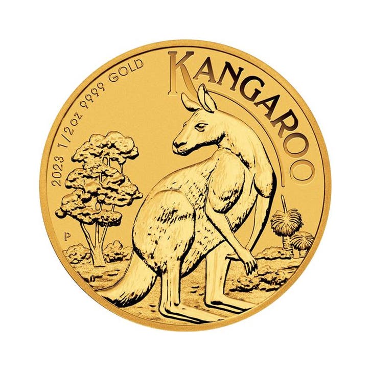 Gouden Kangaroo munt 2023 1/2 troy ounce, Timbres & Monnaies, Métaux nobles & Lingots