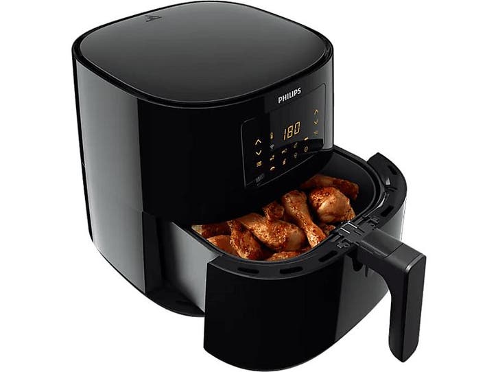 Philips -   Spectre Xl - Airfryer Zwart 12 Kg 2000 W, Elektronische apparatuur, Airfryers, Airfryer XL, Nieuw, 1000 t/m 1499 gram