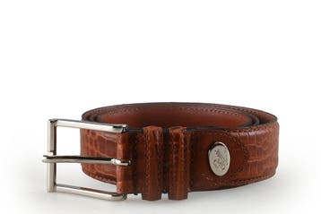 Greve Riem Bruin, Kleding | Heren, Riemen en Ceintuurs, Verzenden, Zo goed als nieuw, Bruin, Greve