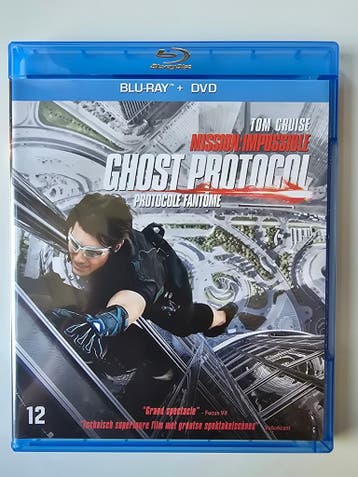 MISSION: IMPOSSIBLE 4 GHOST PROTOCOL (BLURAY), Gebruikt