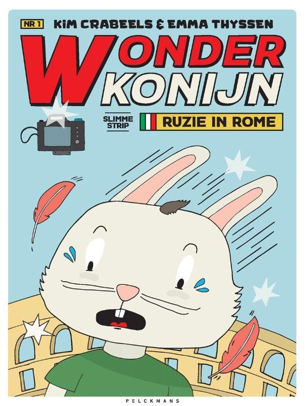 Ruzie in Rome! / Wonderkonijn / 1 9789464013313 Kim Crabeels, Livres, BD, Envoi