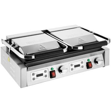 Contact-/Paninigrill | BISTRO | Dubbel | Gegroefd Oppervlak, Verzenden