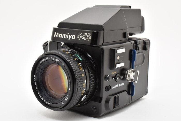 Mamiya M645 Super + AE Finder + Sekor C 2.8/80mm N |, TV, Hi-fi & Vidéo, Appareils photo analogiques