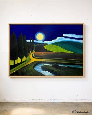 Ella Suárez - El camino de la luna - XL (no reserve)
