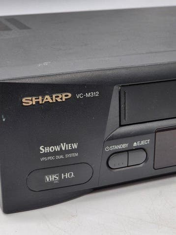 Sharp VC-M312GM(BK) – Videorekorder – VHS Super Picture HQ, Collections