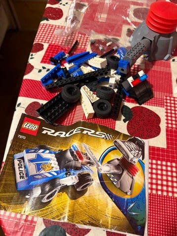 Lego Set - Racers - LEGO Racers – Hero (7970) + Bonus Bag of, Nieuw