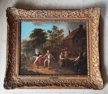 David Teniers (1610-1690), seguace di - Festa popolare