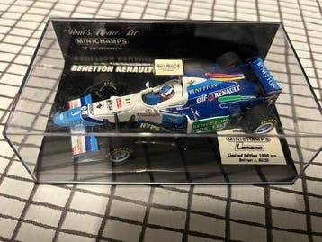 Minichamps 1:43 - Voiture de course miniature - Benetton