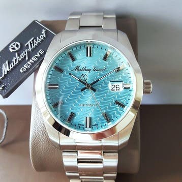 Mathey-Tissot - Swiss Automatic - Waves - Tiffany - 26, Handtassen en Accessoires, Horloges | Heren, Nieuw