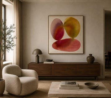 Anna Bila - Quiet Union - XL, Antiquités & Art, Art | Peinture | Moderne