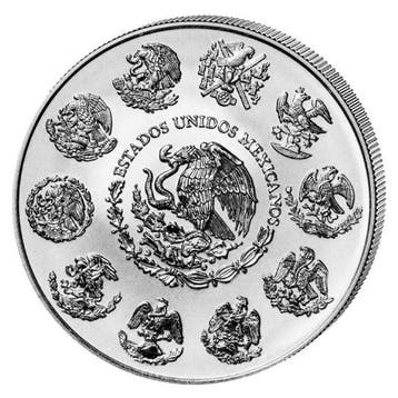 Mexico. 2 Onzas 2024 2 Onza Mexican Silver Libertad Reverse