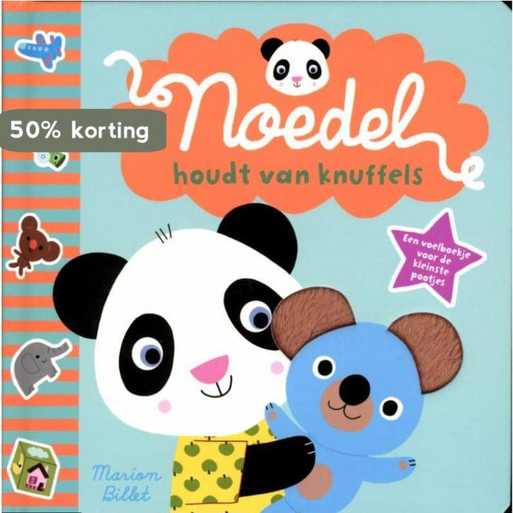 Noedel houdt van knuffels / Een Gottmer-voelboekje, Boeken, Kinderboeken | Baby's en Peuters, Gelezen, Verzenden