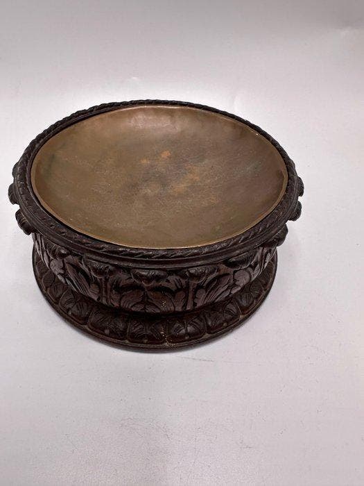 Set antieke Aziatische bronzen voorwerpen - India (Zonder, Antiquités & Art, Art | Art non-occidental