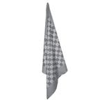 Theedoeken Zwart en Wit Geblokt katoen 70x70cm - Treb Towels, Verzenden, Theedoek of Handdoek