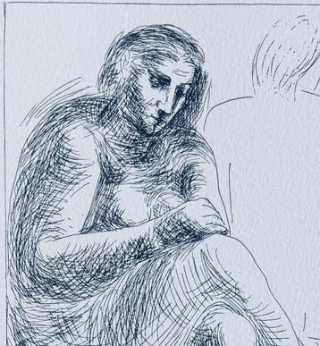 Pablo Picasso (1881-1973) - Le Bain